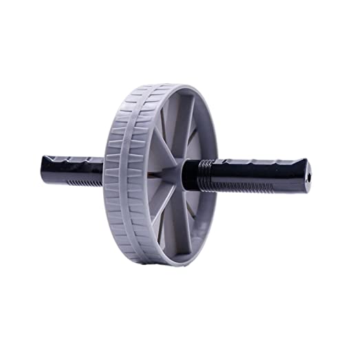 Bauch-Workout-Rollrad, Fitness-Roller, bequemes Core-Workout-Rad mit rutschfester Unterseite, doppelte Bauchräder mit ergonomischem Griff, ABs-Roller, perfekt für Fitnessstudio, Zuhause, im Freien von AZOOB