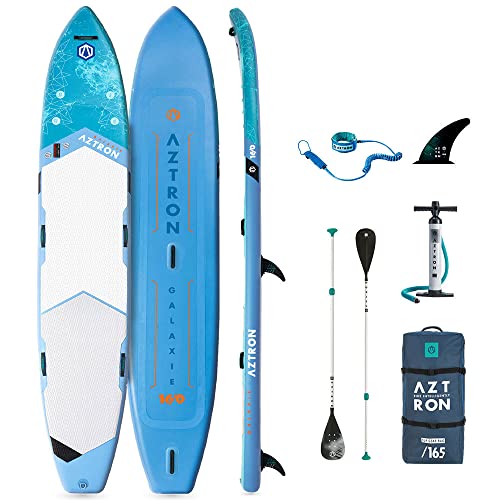 AZTRON Galaxie Multi-Person 16.0 Inflatable SUP Stand up Paddle Board, 488x87x15cm von AZTRON