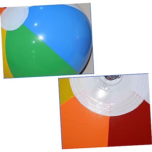 Abaodam 12 Stück Kinder Wasserball Kinder Schwimmspielzeug PVC Ball Aufblasbarer Ball von Abaodam