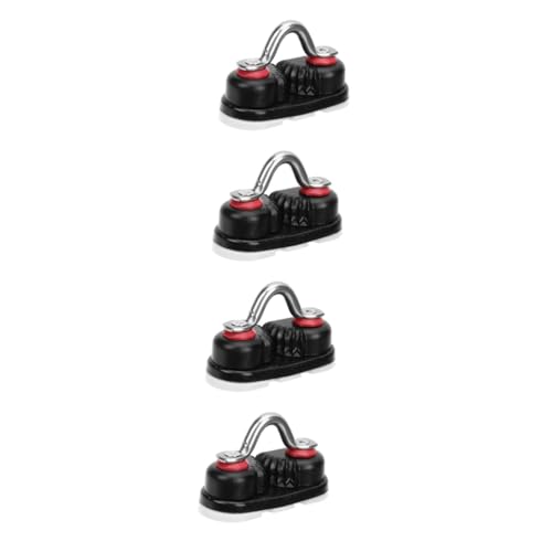 Abaodam 4 Stück Praktische Kleine Cam Cleat für Kajak und Segelboot Einfache Installation mit Schrauben Langlebiges Material Cam Cleat Ersatzteil für Bootsseile von Abaodam