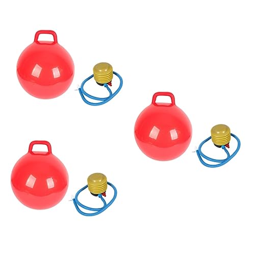 Abaodam 6 Stück Aufblasbarer Hopfenball Für Kinder Sprungball Sprungball von Abaodam