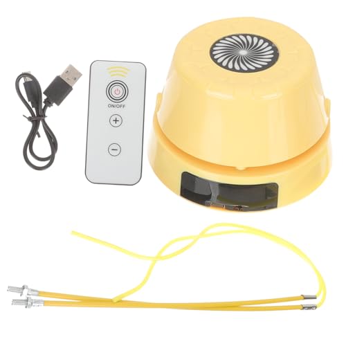 Abaodam Automatische Springseilmaschine für LED zähler Langlebigem Material Multifunktionalem Seilspringspielzeug Portabel für Interaktives Training Geeignet Gelb von Abaodam