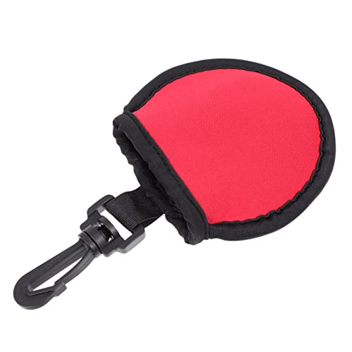 Abaodam Rotes Golfball Schutztuch mit Weichem Plüschfutter Langlebige Neopren Tasche zum Reinigen und Schützen von Golfbällen Praktischer Einzelschutz für Golfliebhaber Abaodam Rotes Golfball Schutztuch mit Weichem Plüschfutter Langlebige Neopren Tasche zum Reinigen und Schützen von Golfbällen Praktischer Einzelschutz für Golfliebhaber von Abaodam