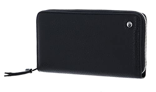 ABRO Monedero NOS, Unisex-Erwachsene Reisezubehör- Brieftasche, Black/Nickel, von Abro
