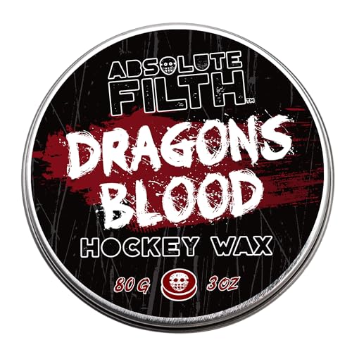 Absolute Filth - Hockeywachs - Premium Hockeyschläger Wachs für maximalen Halt & Schutz (Dragons Blood) von Absolute Filth