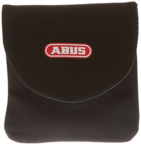 ABUS Fahrradschloss-Tasche ST 5850/5650/4960 - Transporttasche für Kettenschlösser zur Befestigung am Gepäckträger, Schwarz von ABUS
