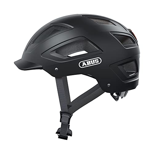 ABUS Unisex, Fahrradhelm, Schwarz (Velvet Black), M (52-58 cm) von ABUS