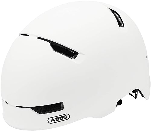 ABUS Scraper 3.0 Fahrradhelm, Weiß (Polar matt), L von ABUS