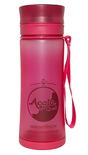 Tritan Trinkflasche Easygo von Acala 500 ml BPA frei (Pink) von Acala Quell