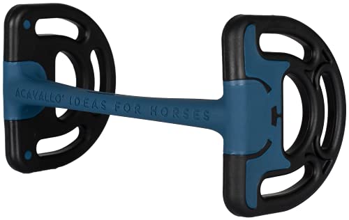 Acavallo Sensitive Stange Kunststoffgebiss schwarz/blau - AC792A, Größe:145mm von Acavallo
