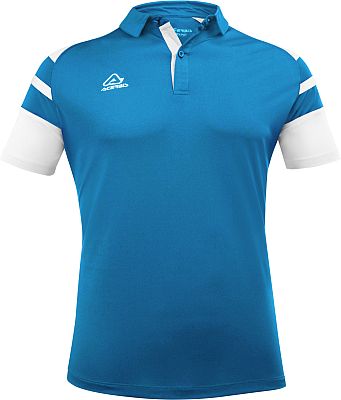 Acerbis Sports Kemari, Polo-Shirt - Blau/Weiß - XXL von Acerbis Sports