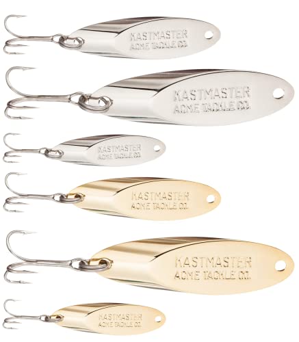 Acme Kastmaster Angelausrüstungs-Set, 6-teilig von Acme