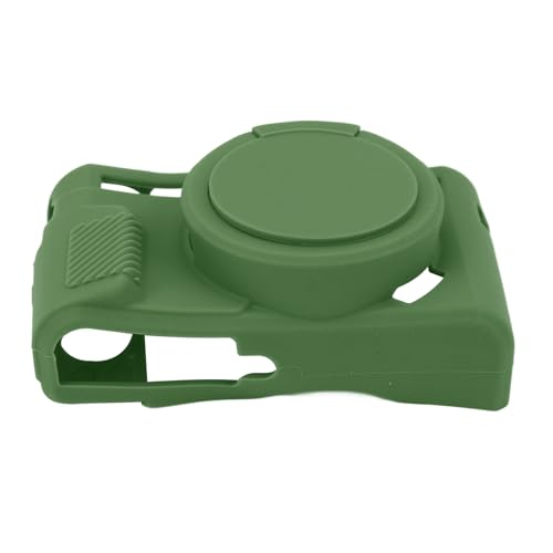 Acouto Weiche Schutzhülle für die G7X2-Kamera mit Abnehmbarer Objektivabdeckung, Kompatibel mit G7X2, aus Silikon (Green) von Acouto