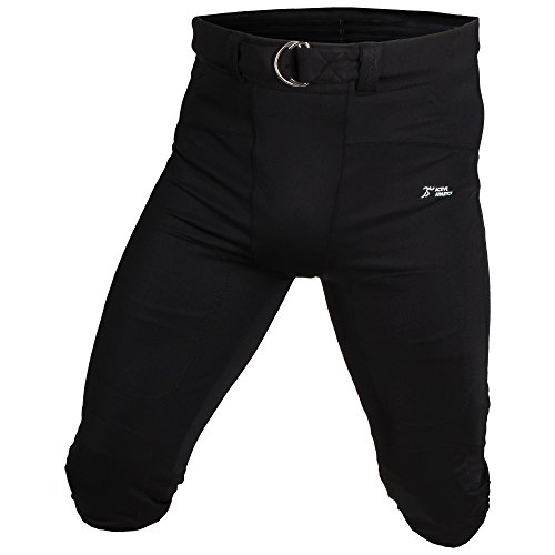 Active Athletics American Football Hose, No Fly Gamepants - schwarz M von Active Athletics