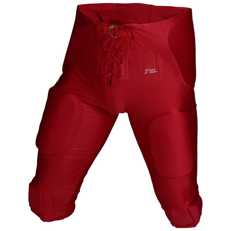 Active Athletics Spielhose "All In One" Spandex 7 Pads rot S von Active Athletics