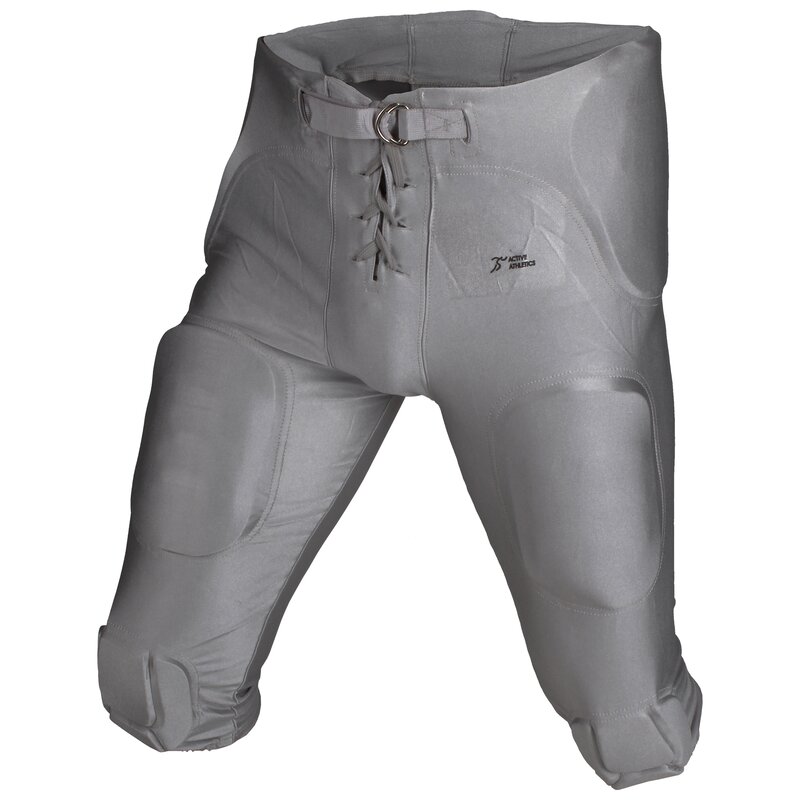 Active Athletics Spielhose "All In One" Spandex 7 Pads silber S von Active Athletics