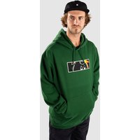 Adam Bomb Rectangle Hoodie dark green von Adam Bomb