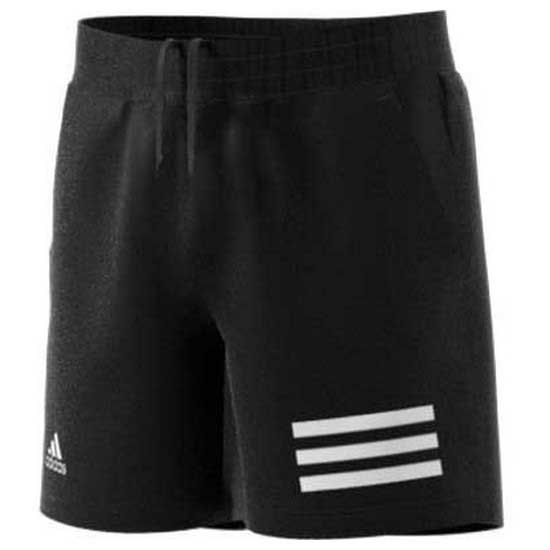 Adidas Badminton Club 3 Stripes Short Pants Schwarz 9-10 Years Junge von Adidas Badminton