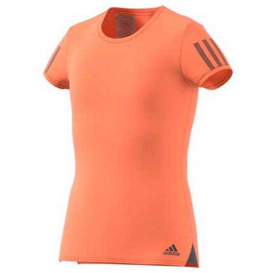 Adidas Badminton Club Short Sleeve T-shirt Orange 13-14 Years Junge von Adidas Badminton