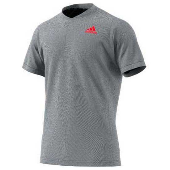 Adidas Badminton Freelift Primeblue Short Sleeve Polo Shirt Grau S Mann von Adidas Badminton