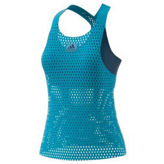 Adidas Badminton Y Primeblue Sleeveless T-shirt Blau XS Frau von Adidas Badminton