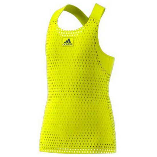 Adidas Badminton Y Primeblue Sleeveless T-shirt Gelb 13-14 Years Junge von Adidas Badminton