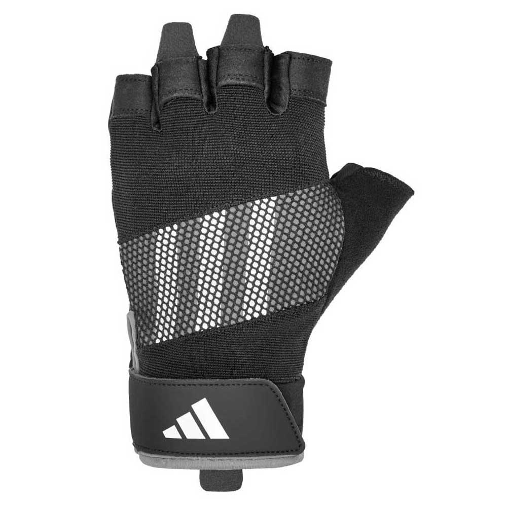 Adidas Fitness Performance Training Gloves Grau M von Adidas Fitness
