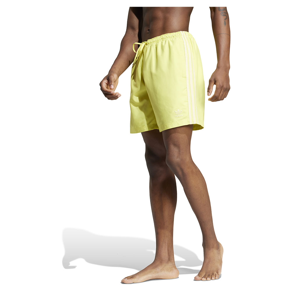 Adidas Originals Adicolor 3 Stripes 8´´ Swimming Shorts Gelb M Mann von Adidas Originals