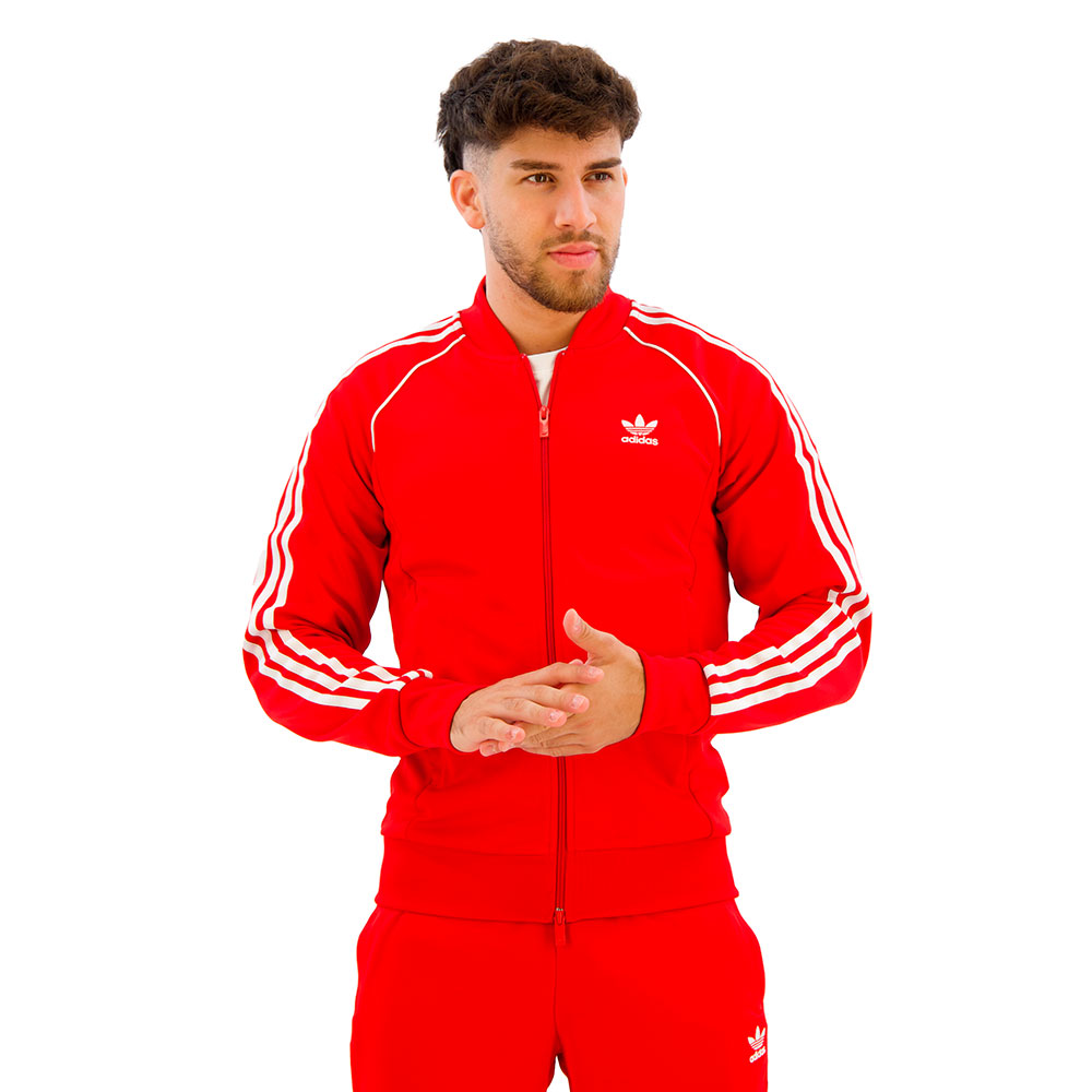 Adidas Originals Adicolor Classics Sst Tracksuit Jacket Rot XS / Regular Mann von Adidas Originals
