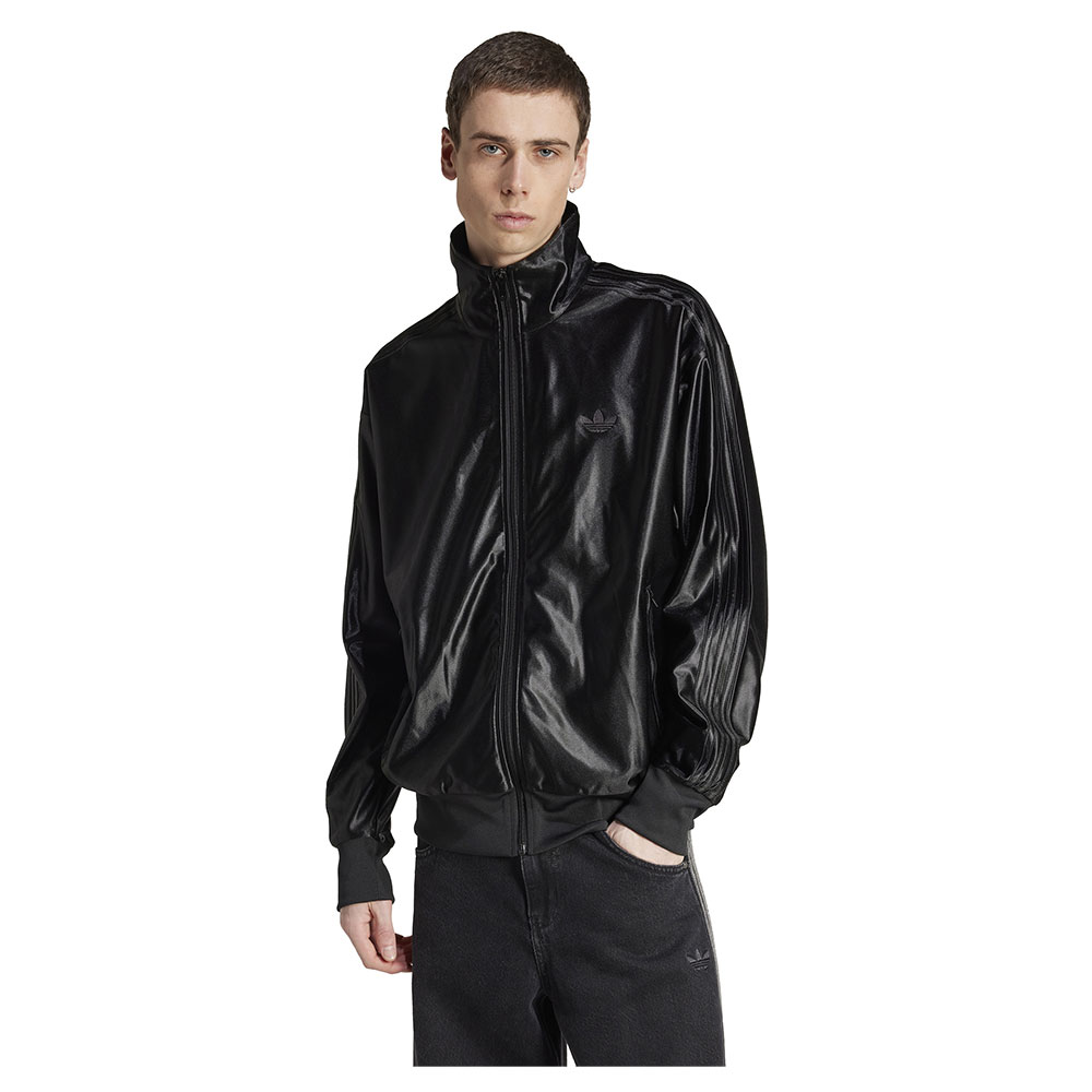 Adidas Originals Firebird Metallic Tracksuit Jacket Schwarz S Mann von Adidas Originals