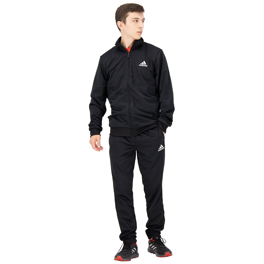 Adidas Primegreen Essentials Small Logo Track Suit Schwarz 162 Mann von Adidas