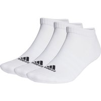 3er Pack adidas Cushioned Low-Cut Socken Herren 000 - white/black 40-42 von adidas performance