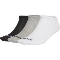 3er Pack adidas Sneakersocken medium grey heather/white/black 40-42 von adidas performance