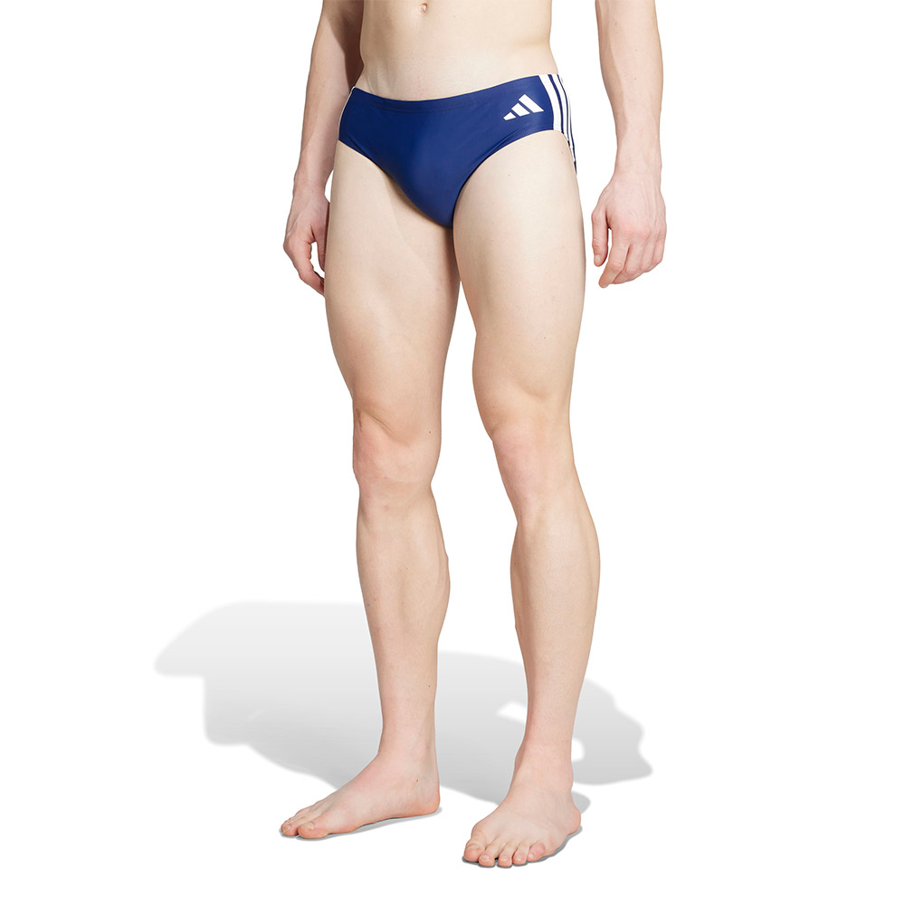 Adidas 3 Stripes Swimming Brief Blau M Mann von Adidas