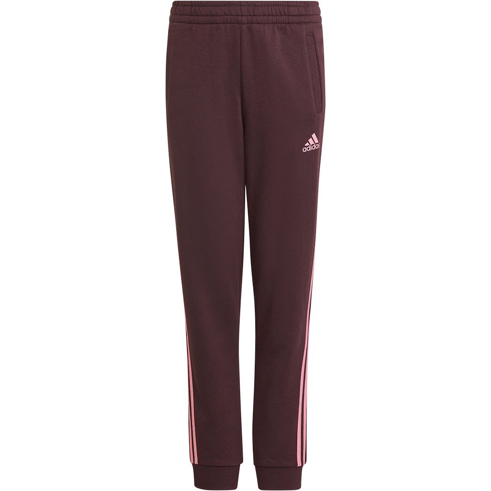 Adidas 3 Stripes Tapered Pants Rot 11-12 Years Junge von Adidas
