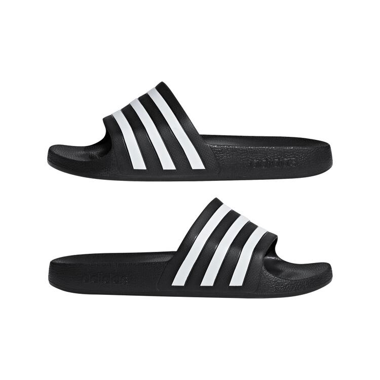Adidas ADILETTE AQUA F35543 CBLACK/FTWWHT/CBLACK Gr. 4 von Adidas