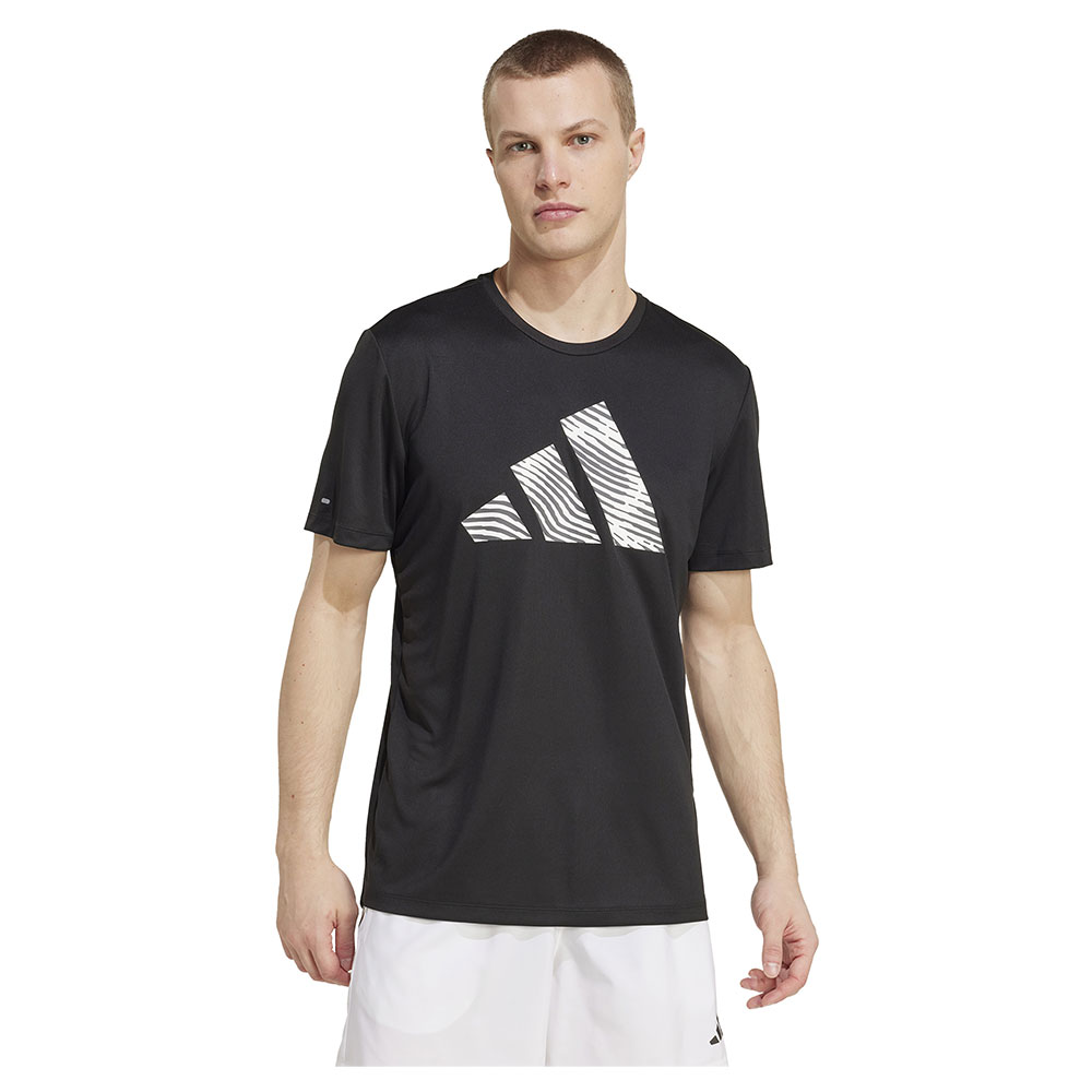 Adidas Adi365 Running Essentials Brand Love Short Sleeve T-shirt Schwarz L Mann von Adidas