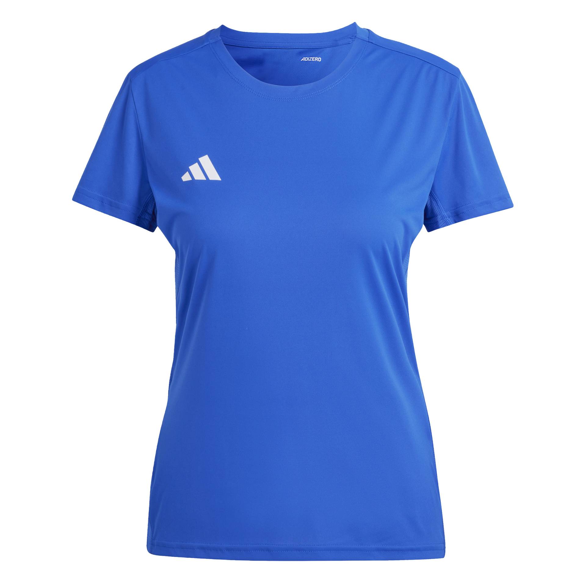 Adidas Adizero Essentials Short Sleeve T-shirt Blau 2XL / Regular Frau von Adidas
