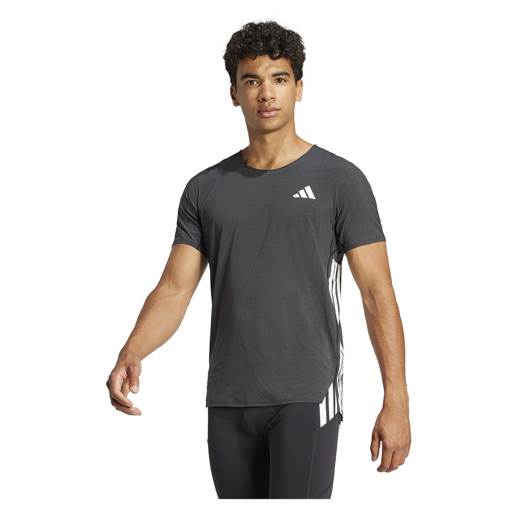 Adidas Adizero Short Sleeve T-shirt Schwarz XL Mann von Adidas