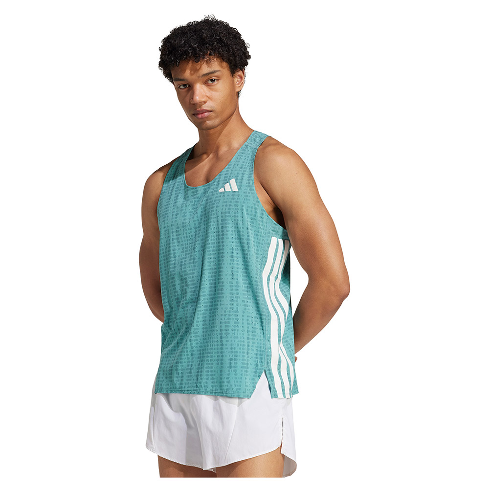 Adidas Adizero Sleeveless T-shirt Blau XL Mann von Adidas