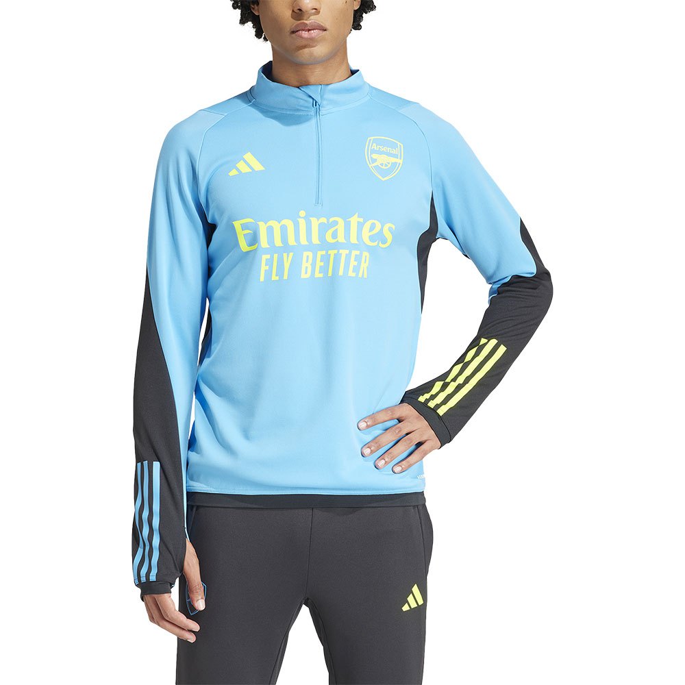 Adidas Arsenal 23/24 Half Zip Sweatshirt Training Blau S von Adidas