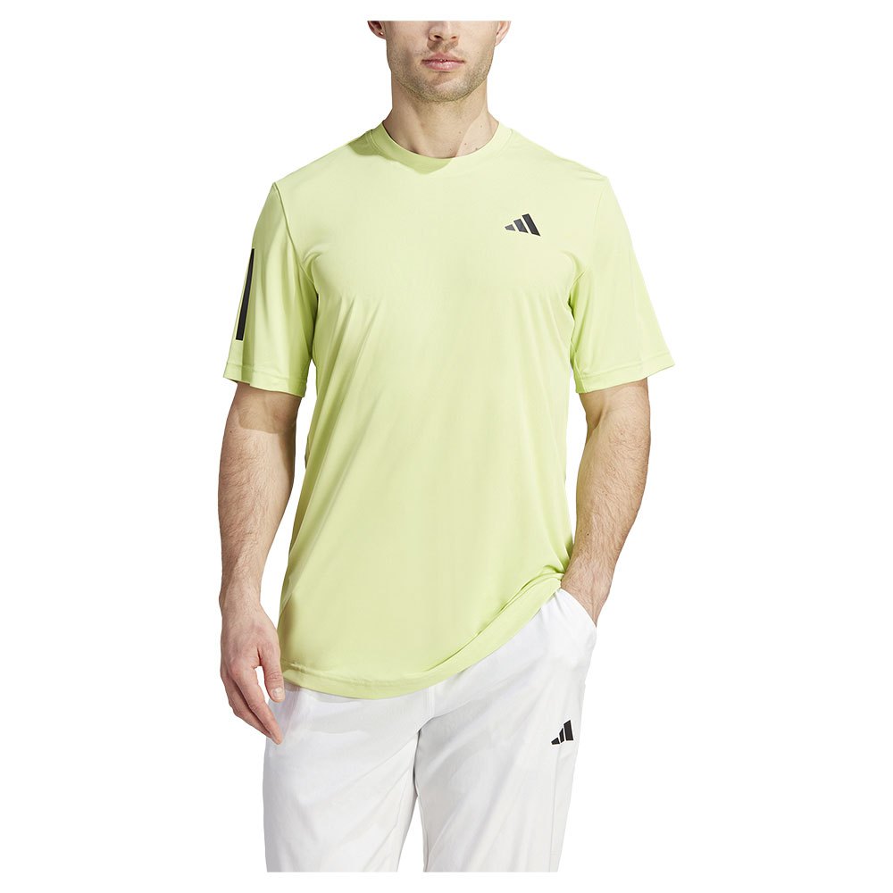 Adidas Club 3 Stripes Short Sleeve T-shirt Gelb XL Mann von Adidas