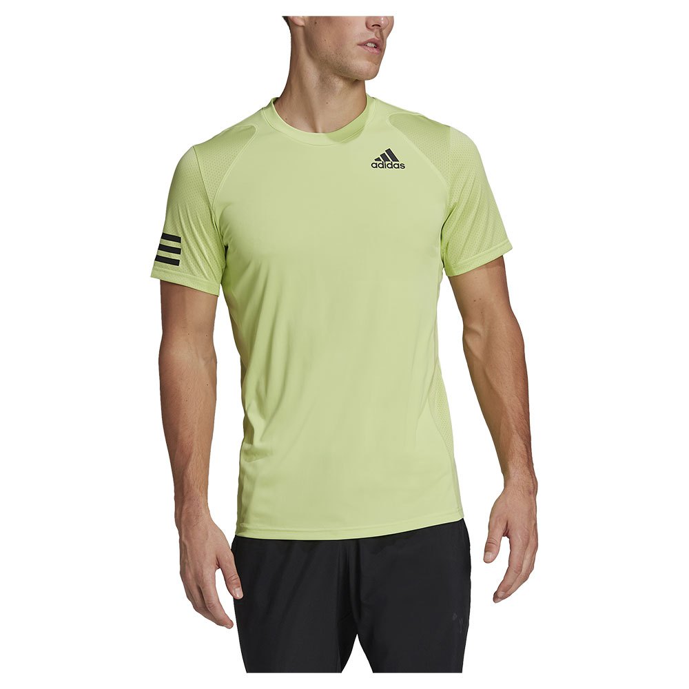 Adidas Club 3-stripe Short Sleeve T-shirt Grün S Mann von Adidas