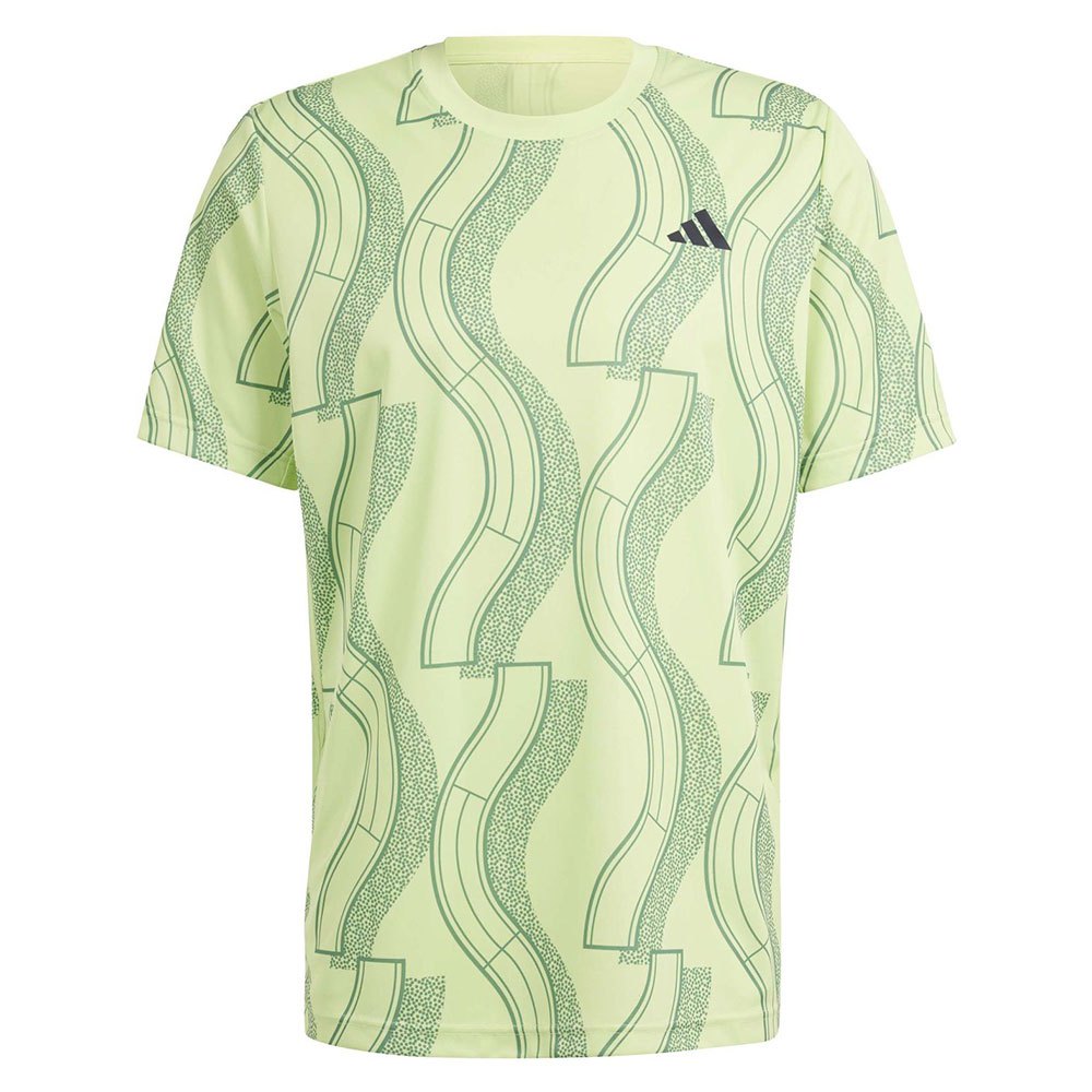 Adidas Club Graph Short Sleeve T-shirt Grün S Mann von Adidas