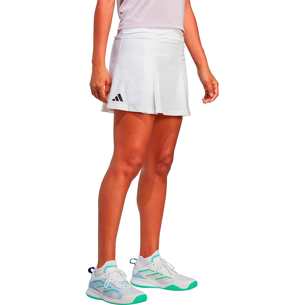 Adidas Club Pleat Skirt Weiß S / Regular Frau von Adidas
