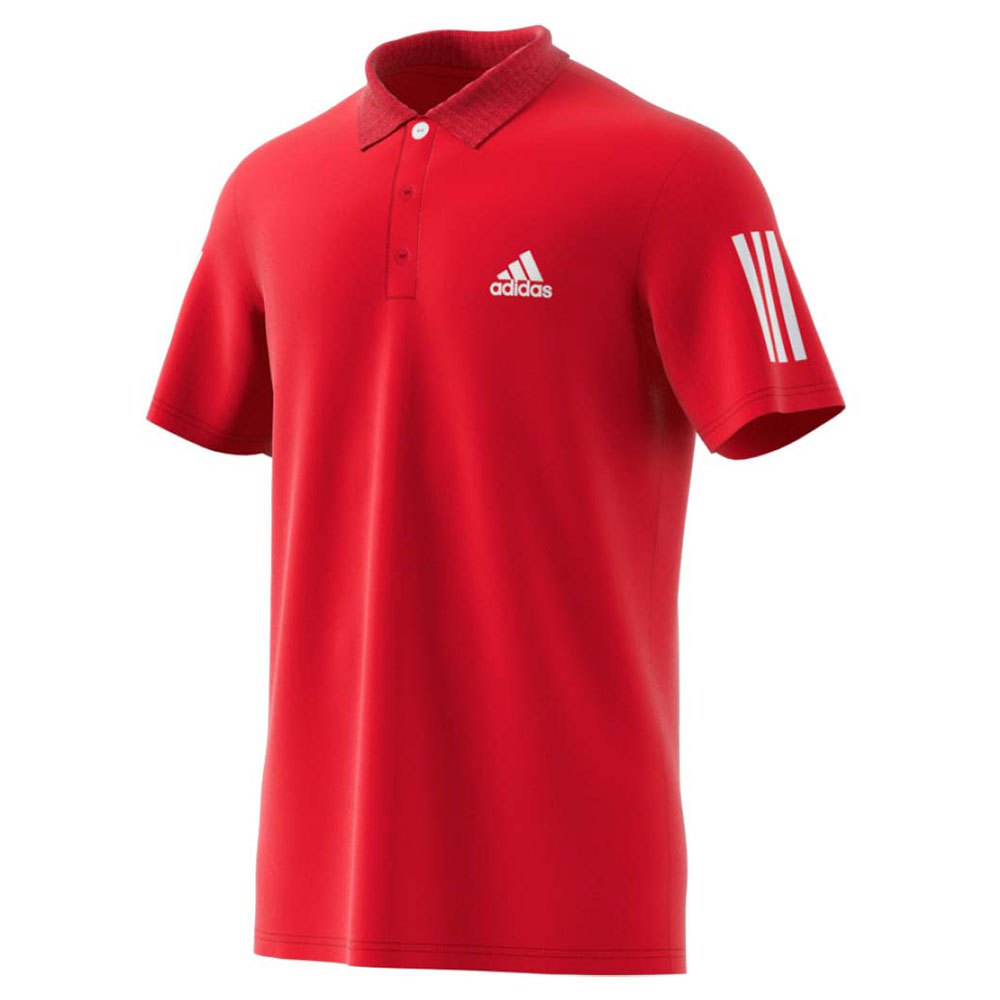 Adidas Club Short Sleeve Polo Shirt Rot XS Mann von Adidas