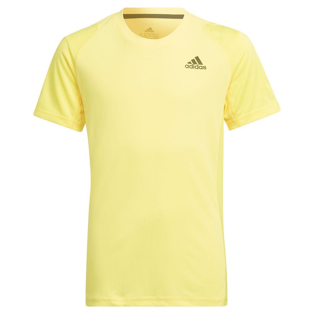 Adidas Club Short Sleeve T-shirt Gelb 15-16 Years Junge von Adidas