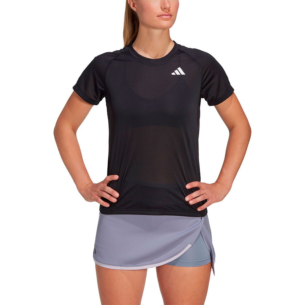 Adidas Club Short Sleeve T-shirt Schwarz L Frau von Adidas