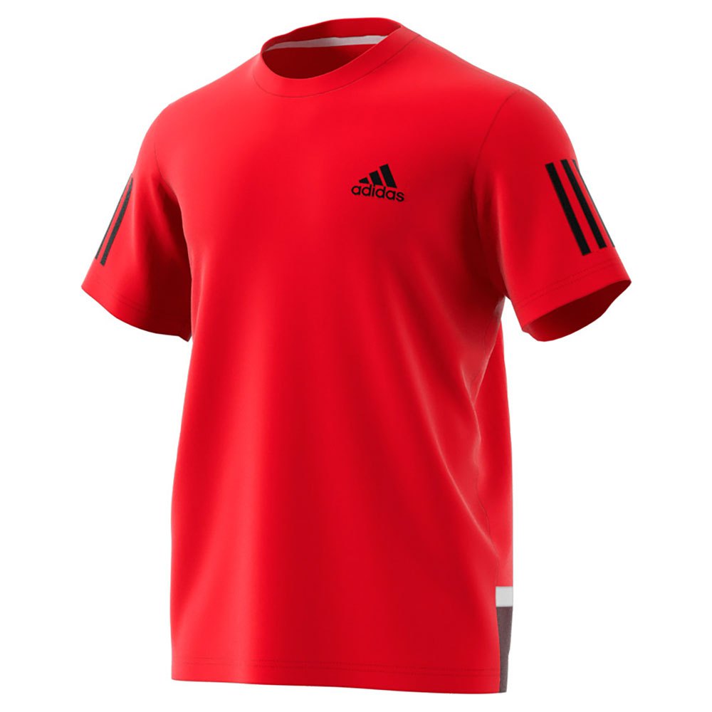 Adidas Club Short Sleeve T-shirt Rot XS Mann von Adidas