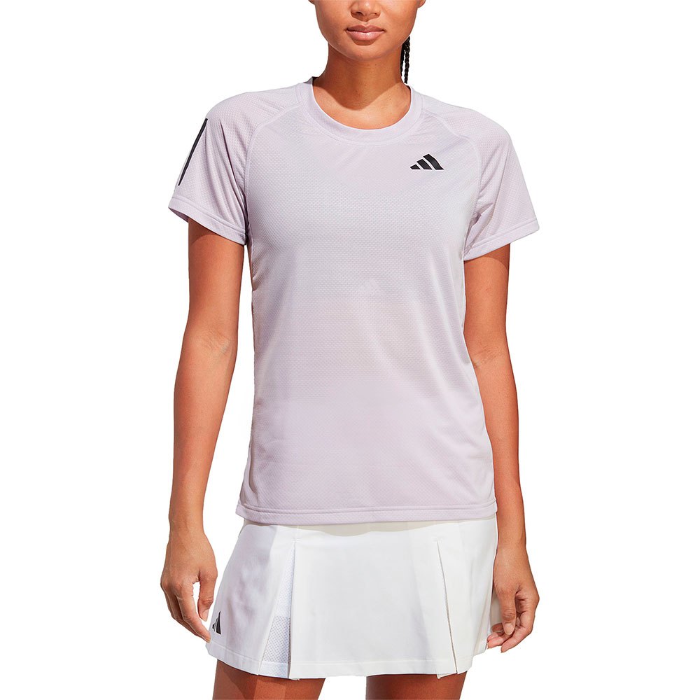 Adidas Club Short Sleeve T-shirt Rosa S Frau von Adidas
